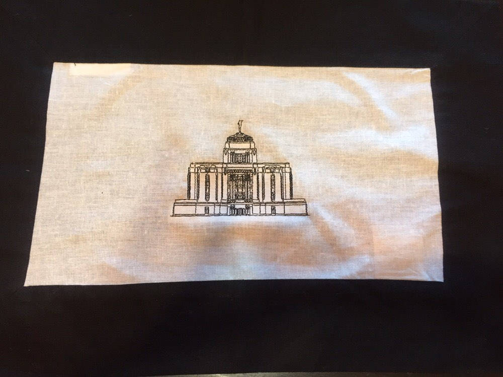 Meridian Temple Table Topper