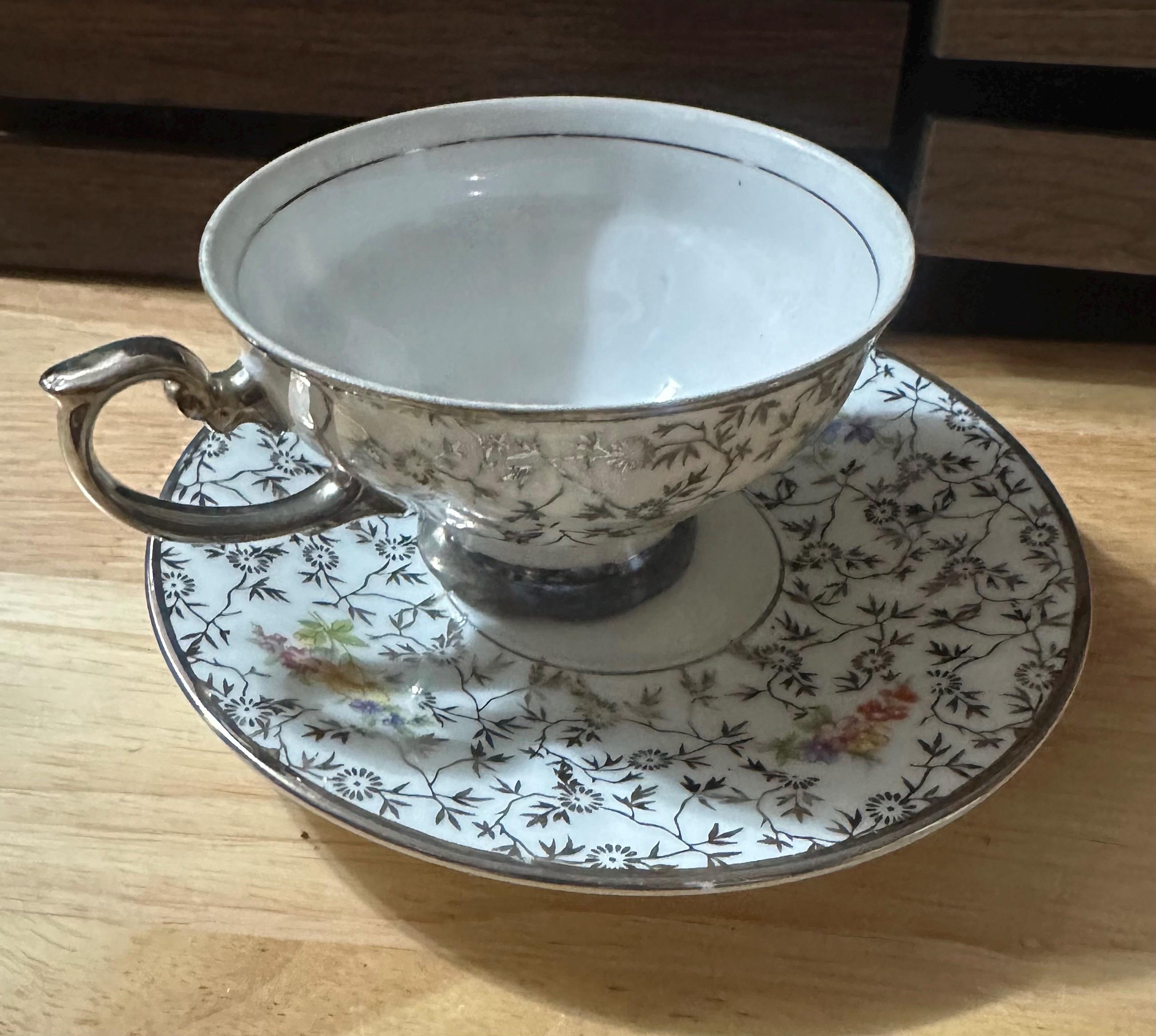 Norcrest vintage  China teacup and saucer