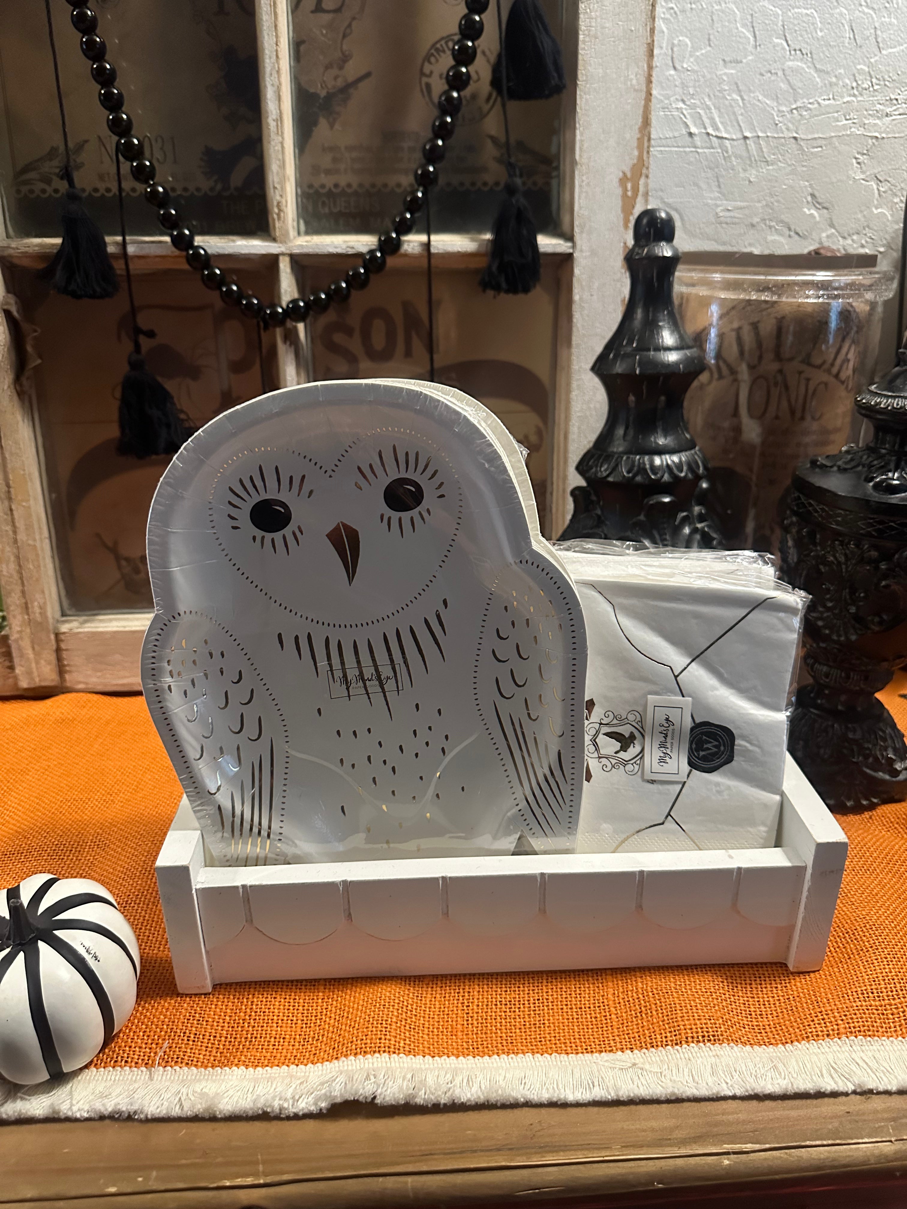 Owl Paper Plates