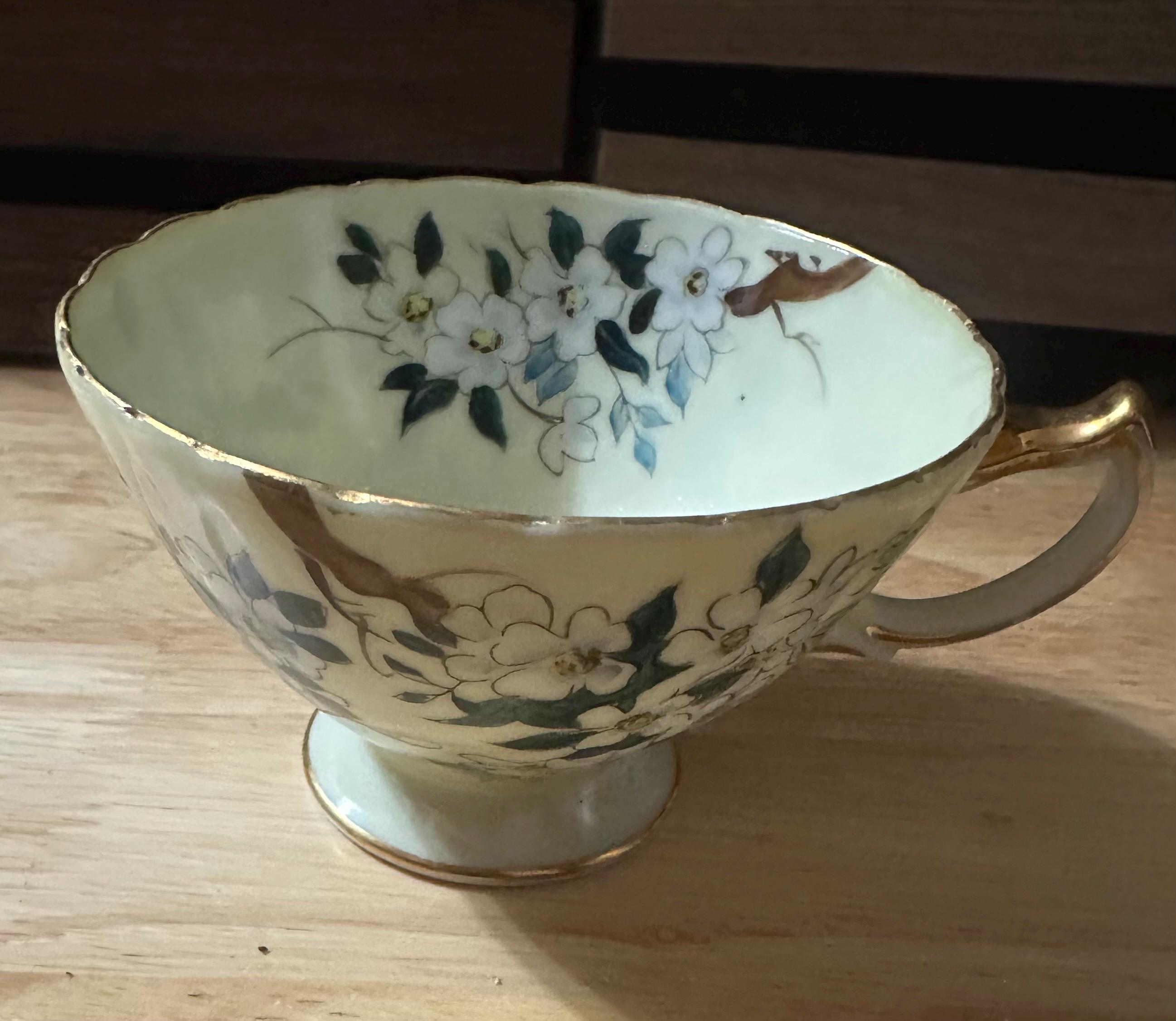 Vintage China teacup and saucer